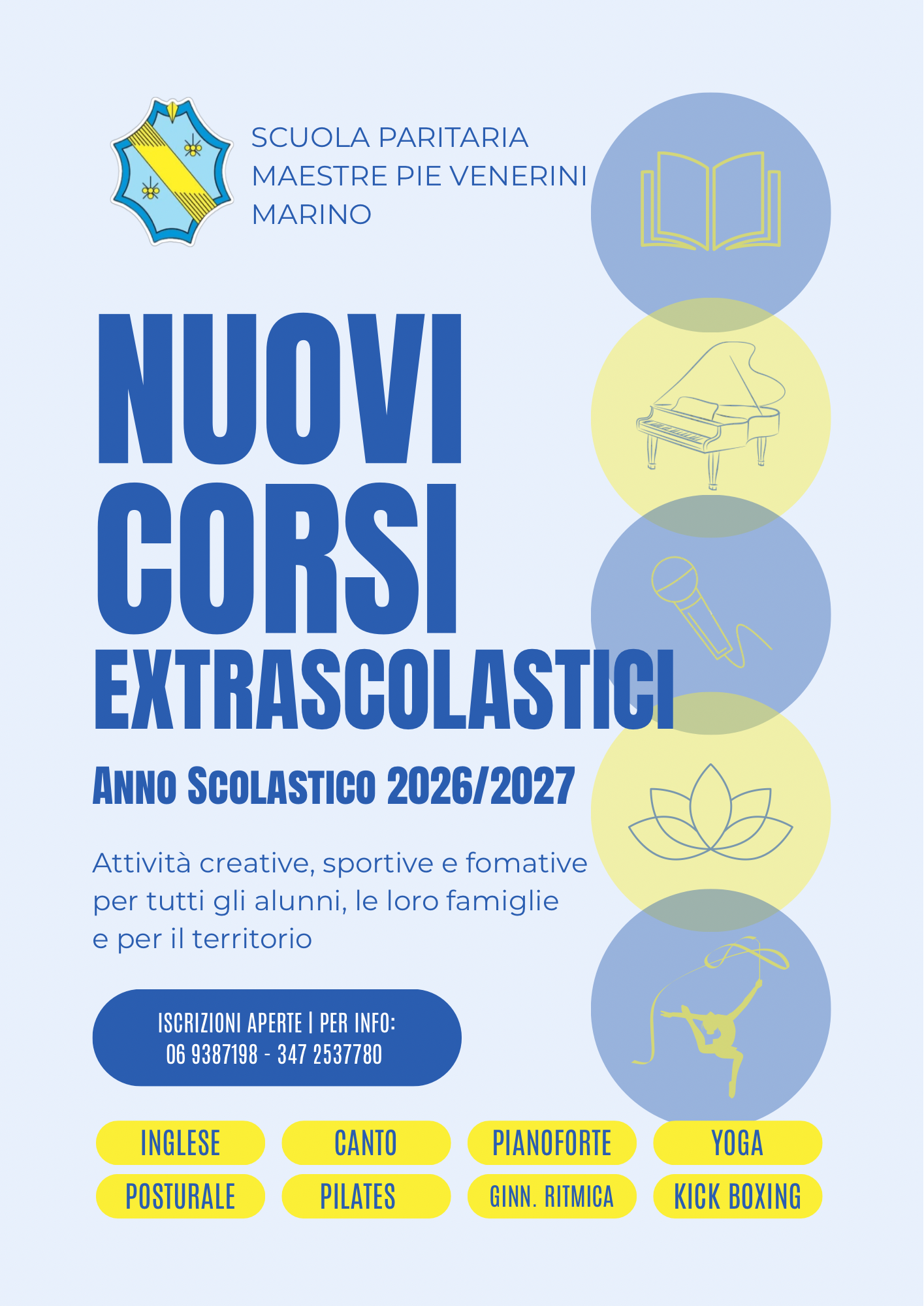 Attività Extrascolastiche fronte